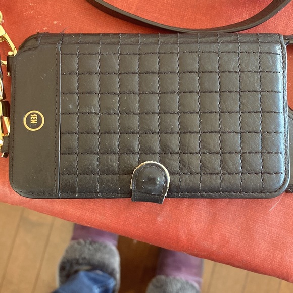 Sena Isa Crossbody Snap On Leather Case for iPhone 6 Plus - Picture 2 of 9